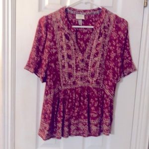 Knox Rose boho top
